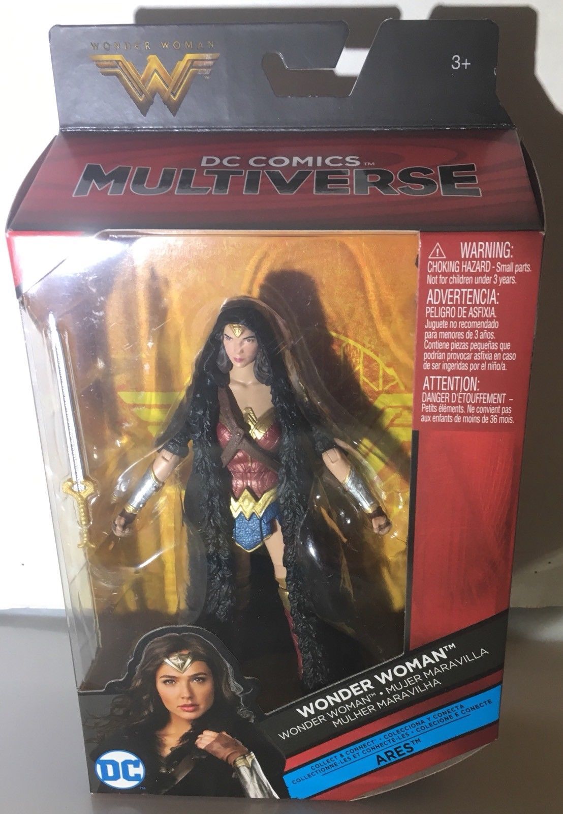 NEUF WONDER WOMAN DC Toddler Petite toddler doll 6 pièces!