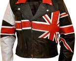 Union uk flag patriotic black genuine leather jacket b846 thumb155 crop