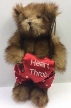 Bearington Bear Heart Throb Valentine Teddy Plush Stuffed Animal Heart B... - £11.57 GBP