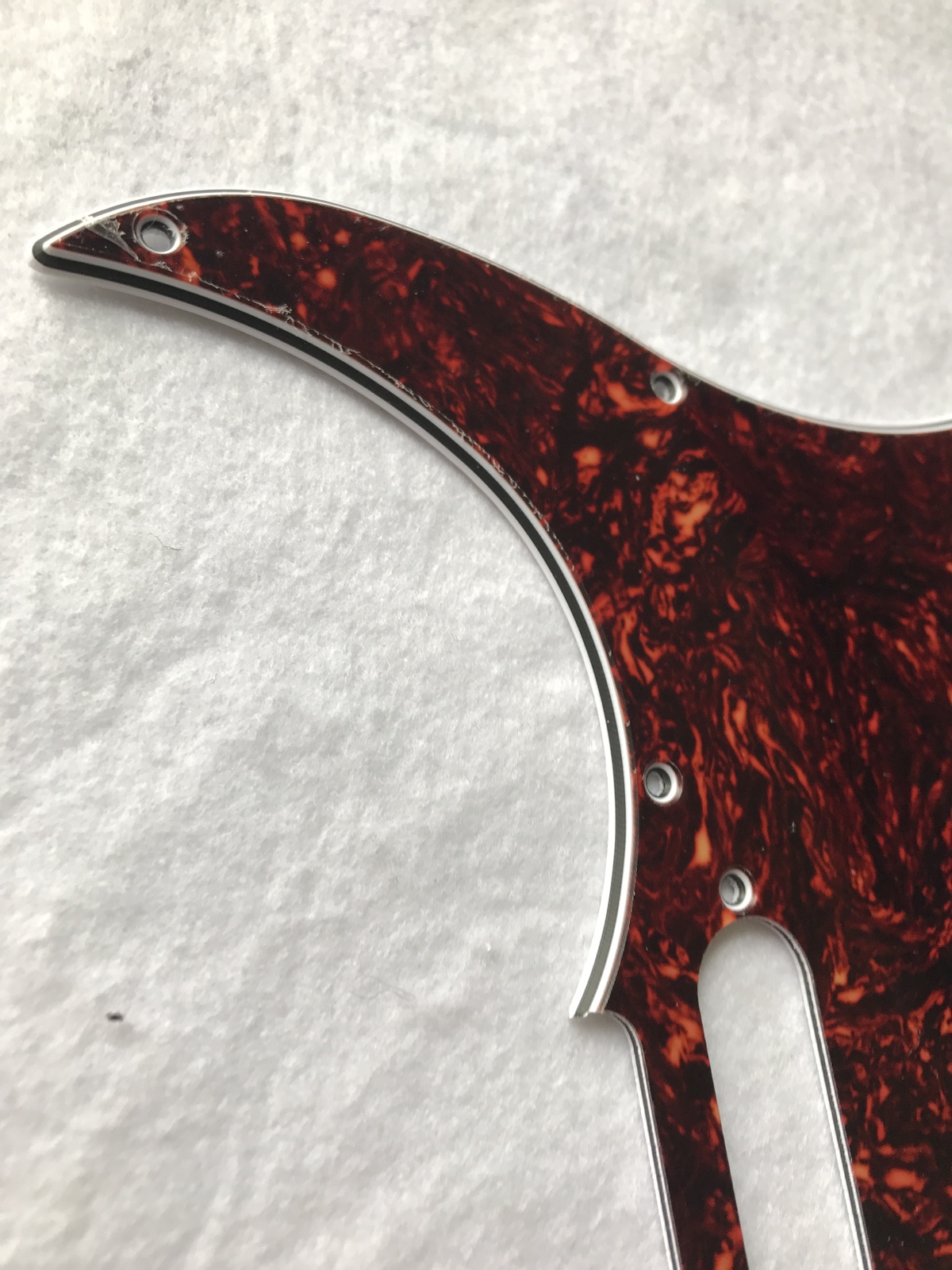 Custom Guitar Pickguard for Yamaha Pacifica 112V Replacement 4Ply Brown Tortoise Pickguards