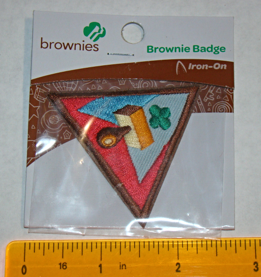 Girl Scouts Brownie Badge “Letterboxer” (New) - Badges & Patches