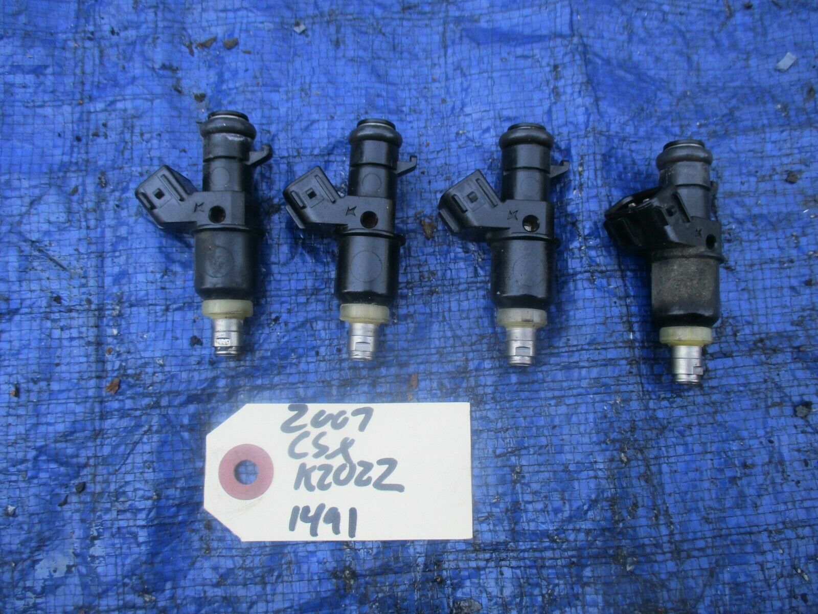 0608 Acura CSX K20Z2 fuel injector assembly set OWD05 AAST engine