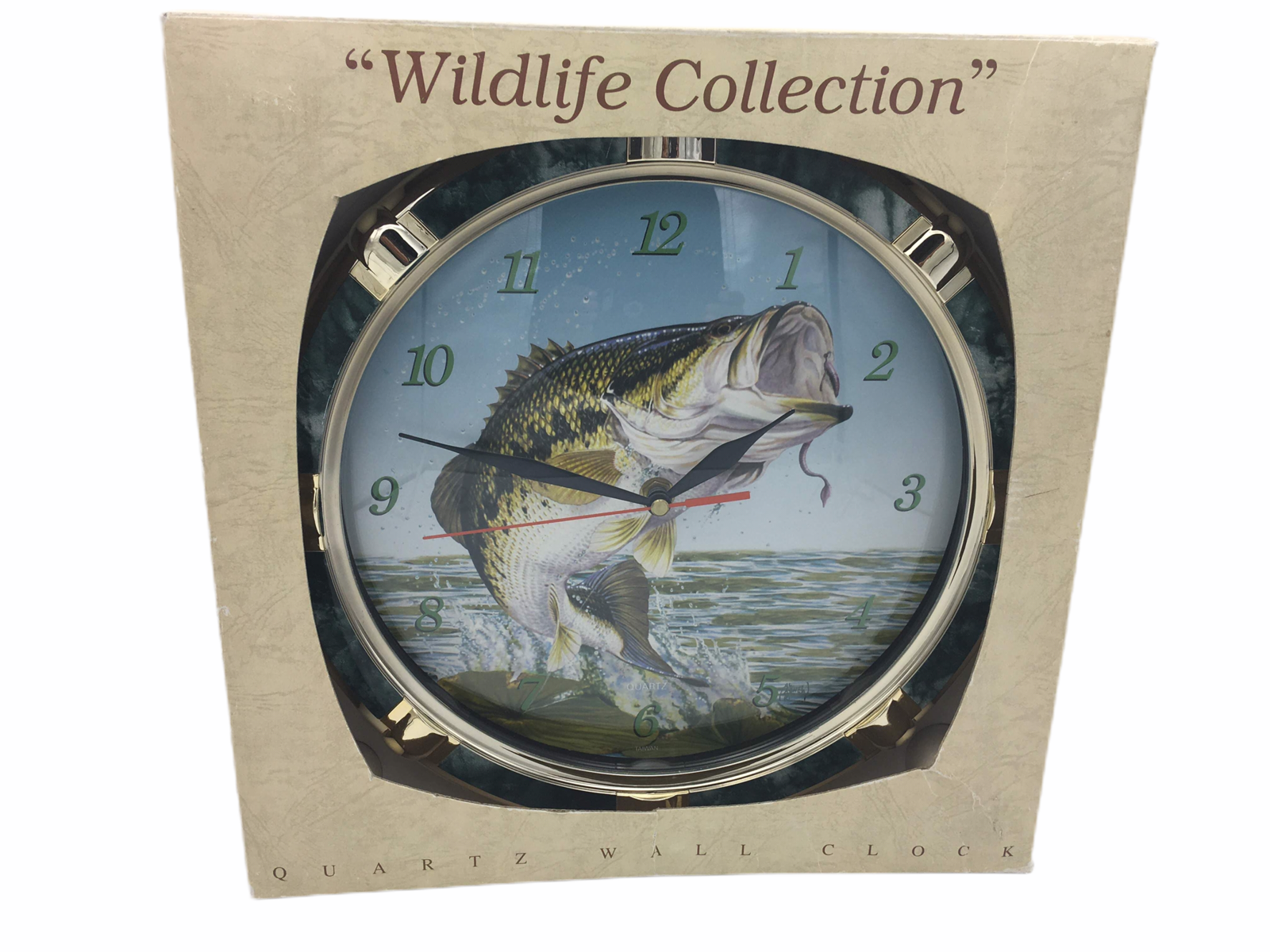 Wildlife Collection Fishing Large Mouth Fish Bass Battery Operated Wall