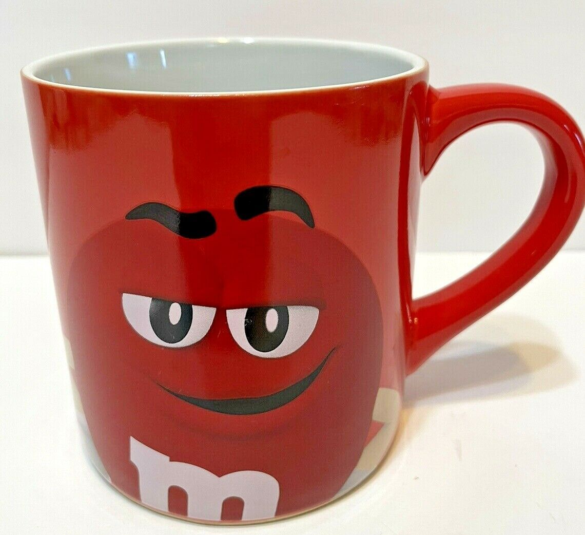 Vintage M&M's Collectible M&Ms Decal mug Gift set by Galerie New In Box