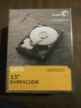 Seagate Barracuda Retail Box 500 Gb 3.5" Sata Internal Hard Drive Pc Mac 2008 - $172.47