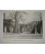 Early 1900s Postcard - Harvard College, Cambridge, Massachusetts - $9.99