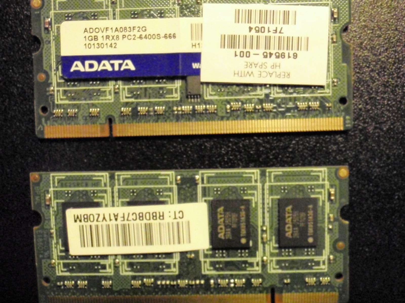 2GB 2 x 1GB PC3200 HP dc5000 dc7100 dx2000 dx5150 dx6100 Desktop Memory RAM
