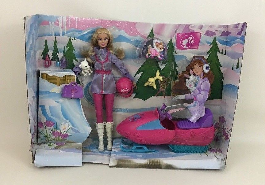 snowmobile barbie set