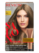 Revlon Salon Color Booster Kit 6 Light Brown Permanent Tint 100% Gray Coverage - $11.00