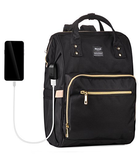 Himawari Diaper Bag Multi-Function Waterproof Travel Backpack with USB Charging - Diaper Bags