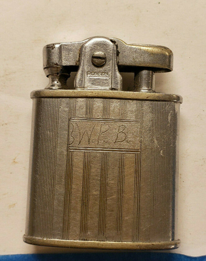 Lighter, Ronson, Art Metal Works, Good, (J17)