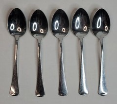 Oneida USA Teaspoon Dessert Spoon 6" long 5 Count Rogers 1881  - $14.40