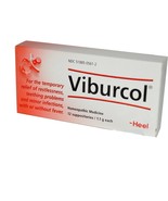 2 PACK  VIBURCOL 12 Suppositories by HEEL - Fever, Infection, Teething, ... - $35.99