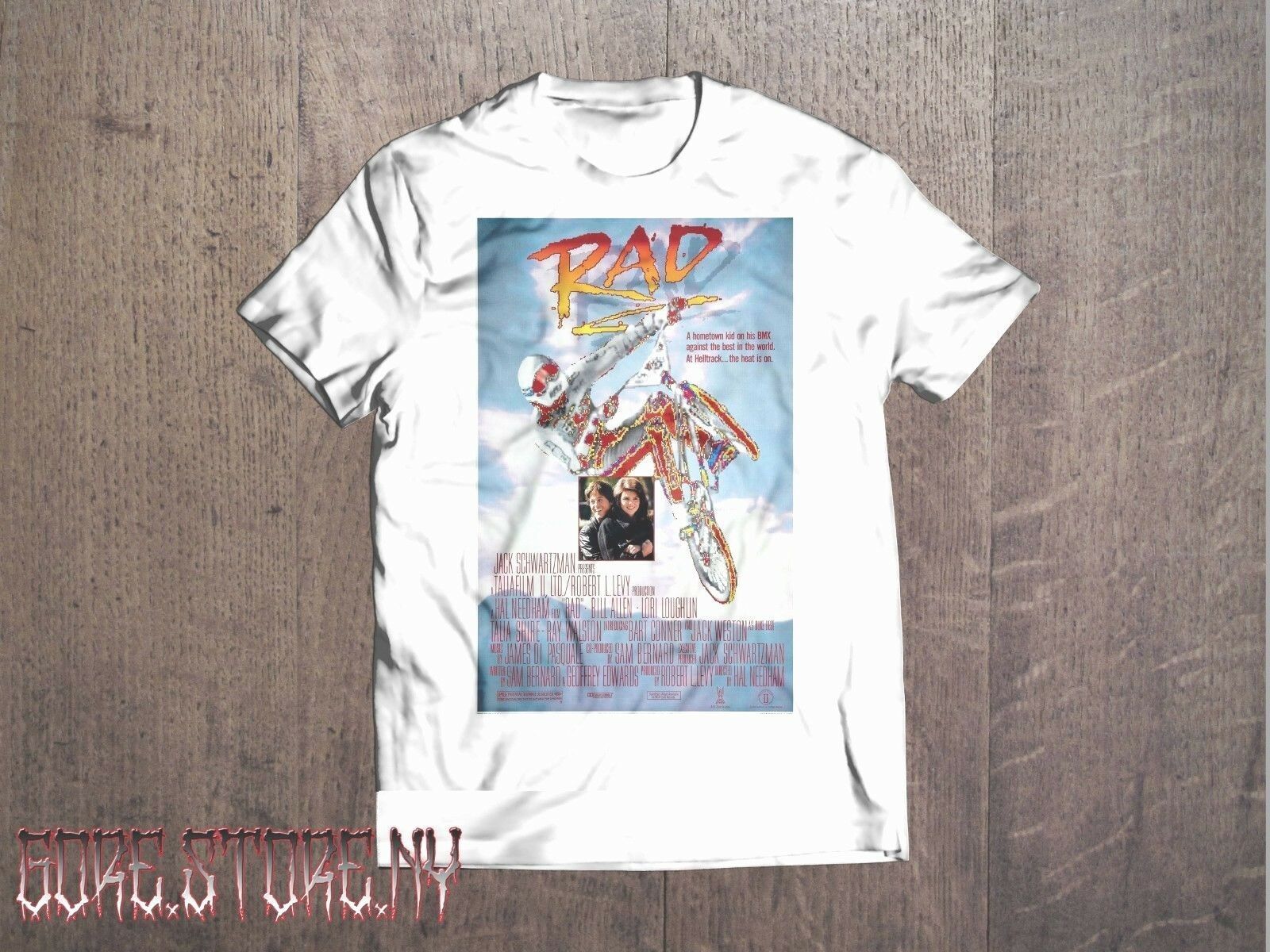 rad bmx movie t shirt