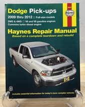 Dodge Pick-ups 2009-2012 Haynes Manual - $17.81
