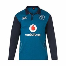 Canterbury Long Sleeve Ireland Alt Classic Rugby Jersey, Moroccan Blue Marl, Med image 2
