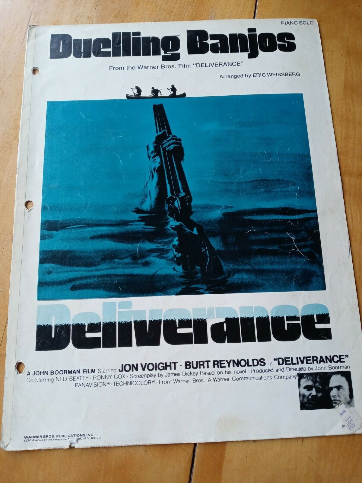 Dueling Banjos Deliverance Sheet MusicRARE VINTAGESHIPS N 24 HOURS