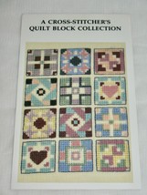 Set CROSS-STITCHER&#39;S QUILT BLOCK COLLECTION Miniature Quilt Charts 24-Ca... - $9.49