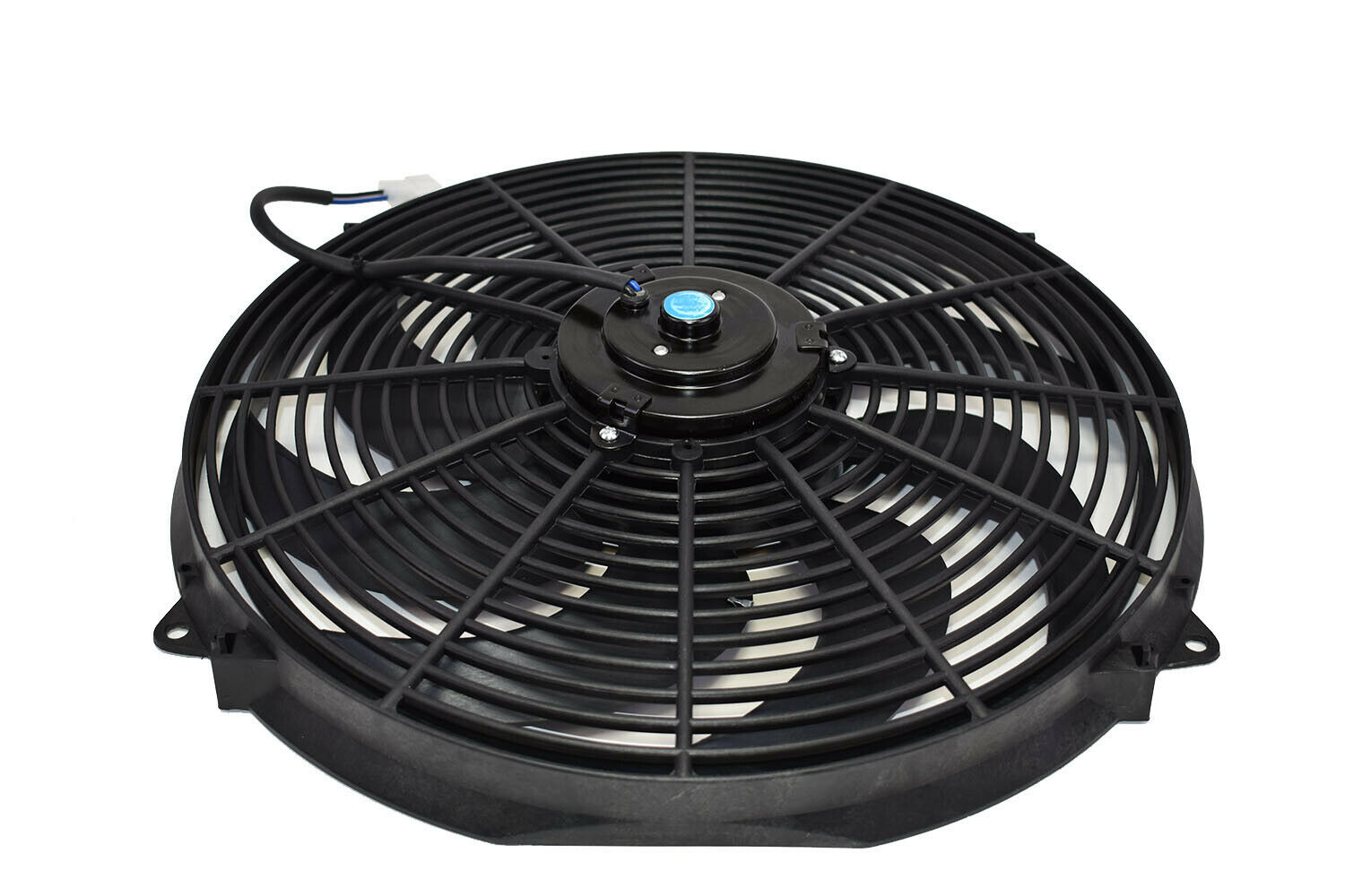 16" ELECTRIC FAN 8 BLADE 3000 CFM WIRING KIT COMPLETE THERMOSTAT 50 AMP