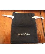 Pandora anti tarnish Black Pouch Rose Gold letter Gift Bag  3&quot; x  4&quot; Lar... - $5.28