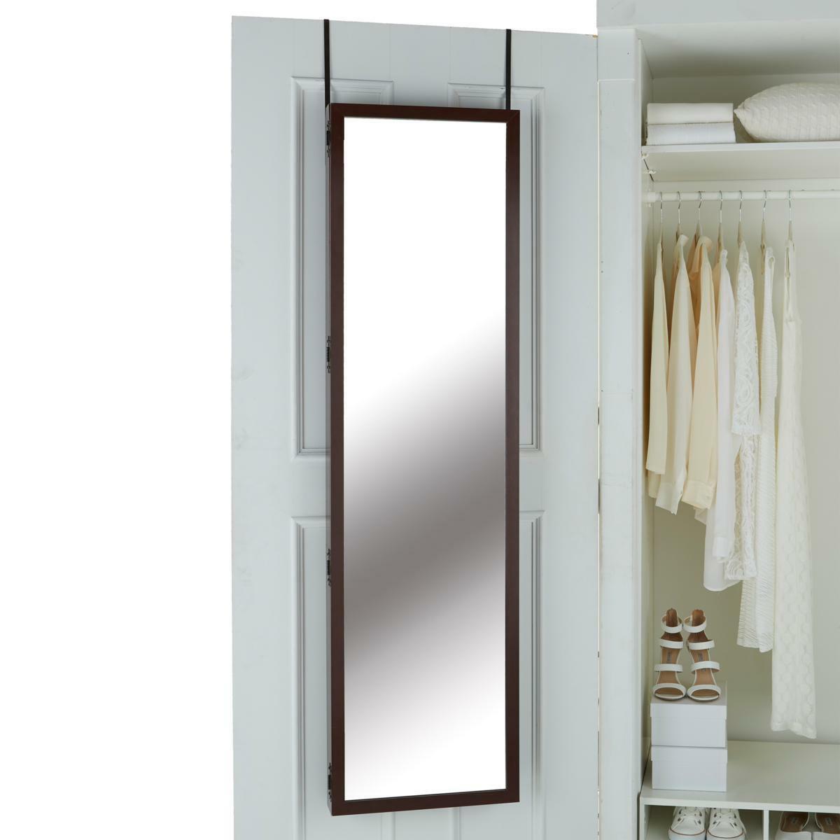 Premium 66" Over the Door Jewelry Armoire Jewelry Box