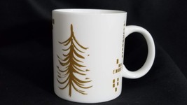 Starbucks 2014 Christmas Coffee Mug Tea Cup Collectible Error Backwards ... - $11.29