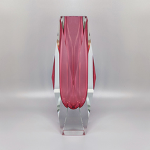 1960s Astonishing Pink Vase By Flavio Poli for Seguso. Made in Italy - $590.00