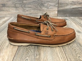 Sperry Top Sider Boat Shoes Light Camel Brown Size 13 - $49.50