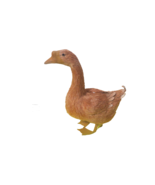 Straw Duck Bird Figurine Handmade Detailed 9&quot;Tall Brown Free Standing - £11.82 GBP
