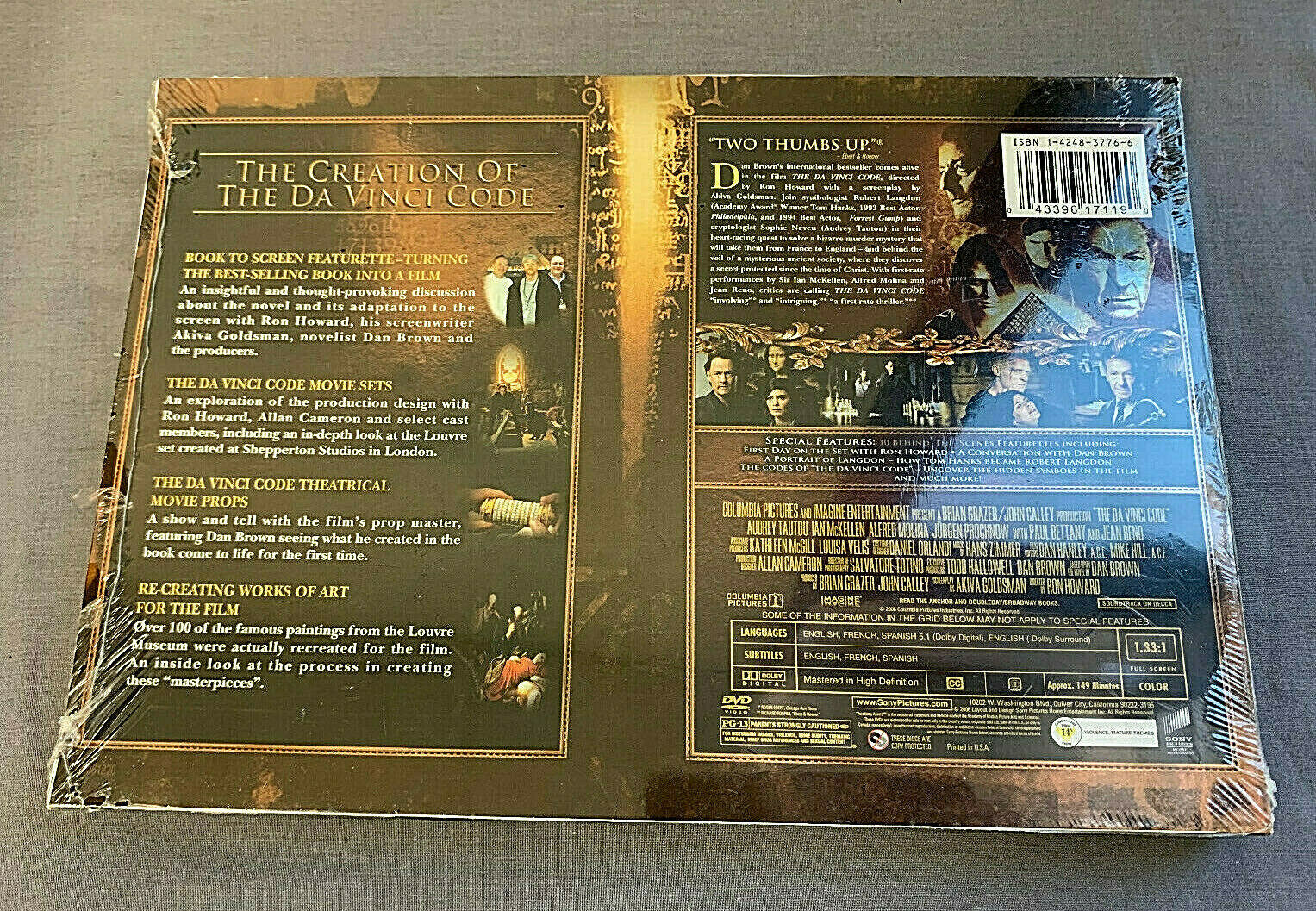 The DaVinci Code - DVD Exclusive Full screen Bonus Pack - Tom Hanks ...