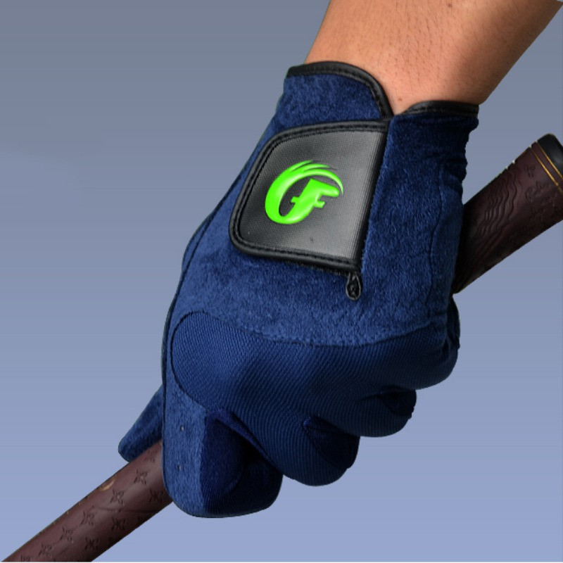 Men Golf Gloves Left Hand Breathable Microfiber Cloth Golf Gloves Outdoor sport