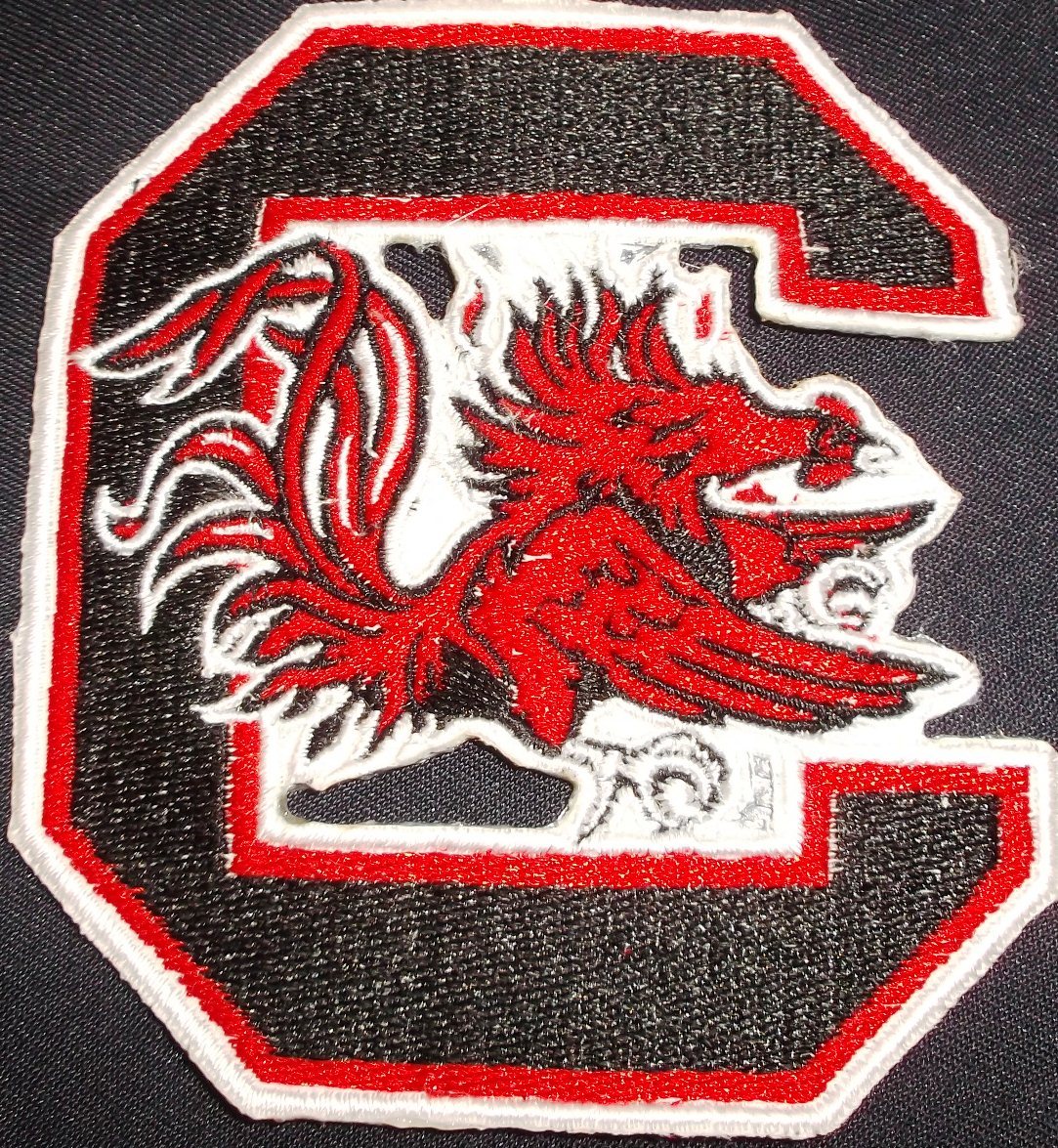 South Carolina Gamecocks Logo Iron On Patch - College-NCAA