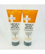 2X Dr. Foot Arnica Deep Relief Soothing Foot &amp; Body Rub 8oz each Sealed - $33.26