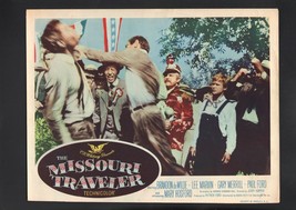 Missouri Traveler Lobby Card-1958-Lee Marvin and Gary Merrill. - $34.05