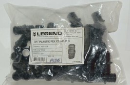 Legend 461 504 3/4 Inch Plastic Pex Coupling Bag of 50 Pieces image 1