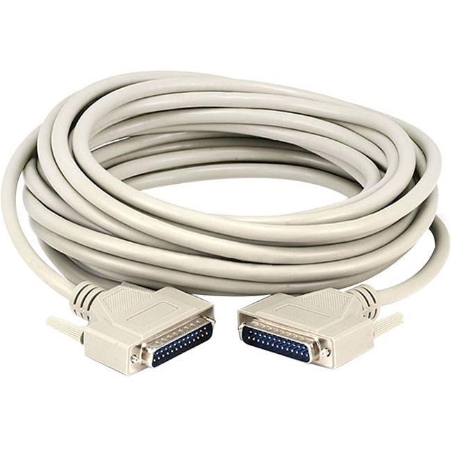 Monoprice 25ft DB25 M-M Molded Cable