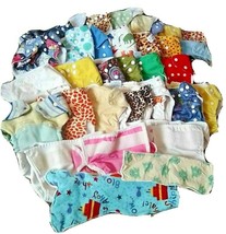 Cloth Diaper REPAIR Lot Covers Kawaii Fuzzibunz Sunbaby Bumgenius Blueberry - $25.00