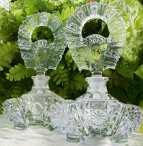 Matching Pair of Vintage Perfume Bottles~Mint ~6 Inches Tall~A Collector... - $197.99