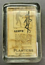 1938 Planters Salted Peanuts  Advertising Paperweight 4.25&quot; x 2.75&quot; PB16 #2 - $28.99