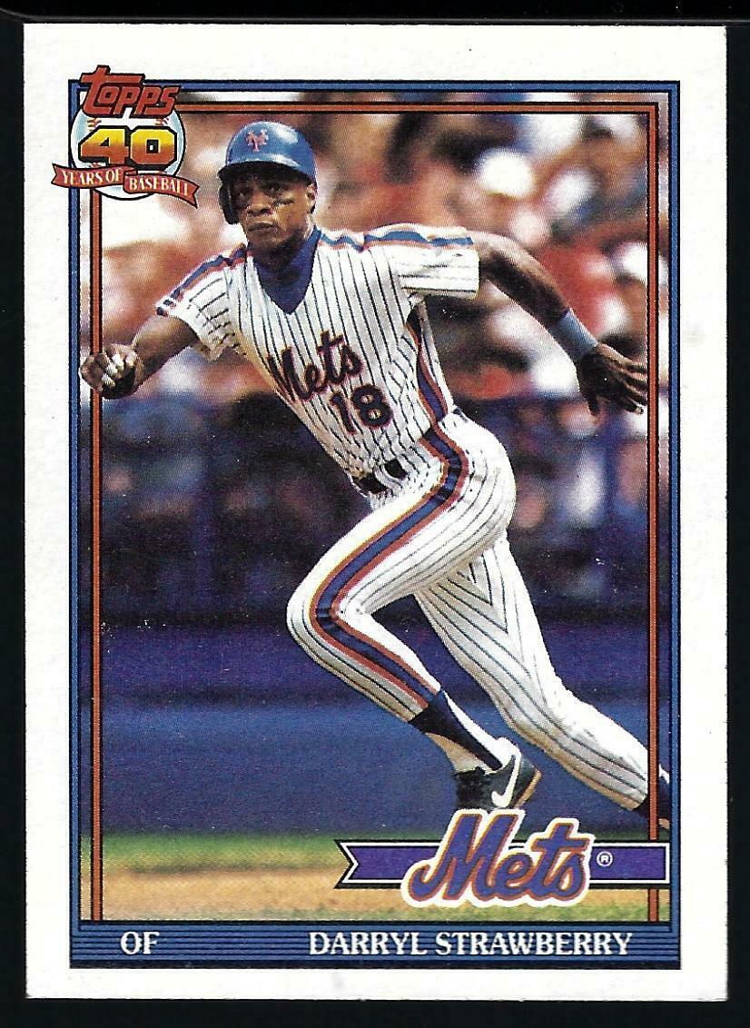 1991 Topps Baseball 200 299 Baseball Cards