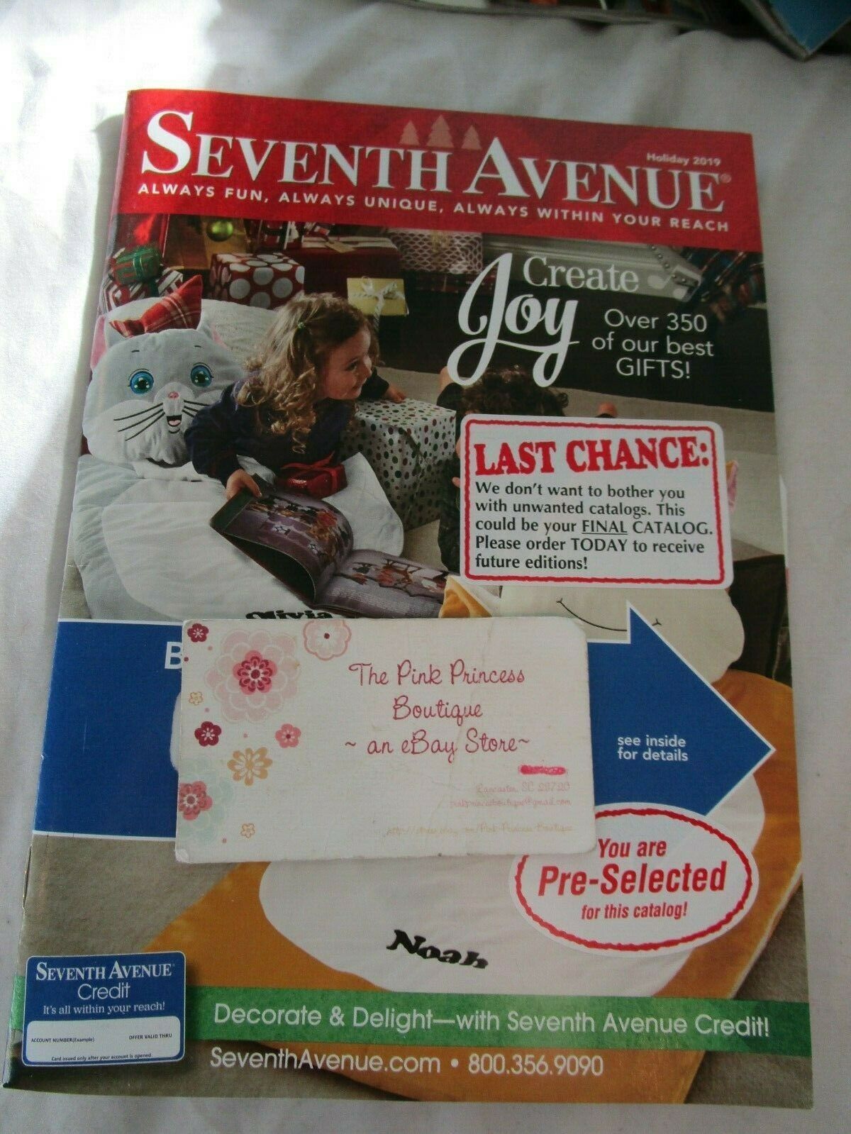 Seventh Avenue Catalog Holiday 2019 Create Joy Always Fun Always Unique   S L1600 