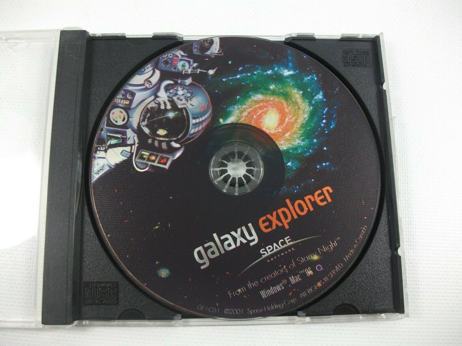 Galaxy Explorer Space Loose Disc PC Computer Software ...