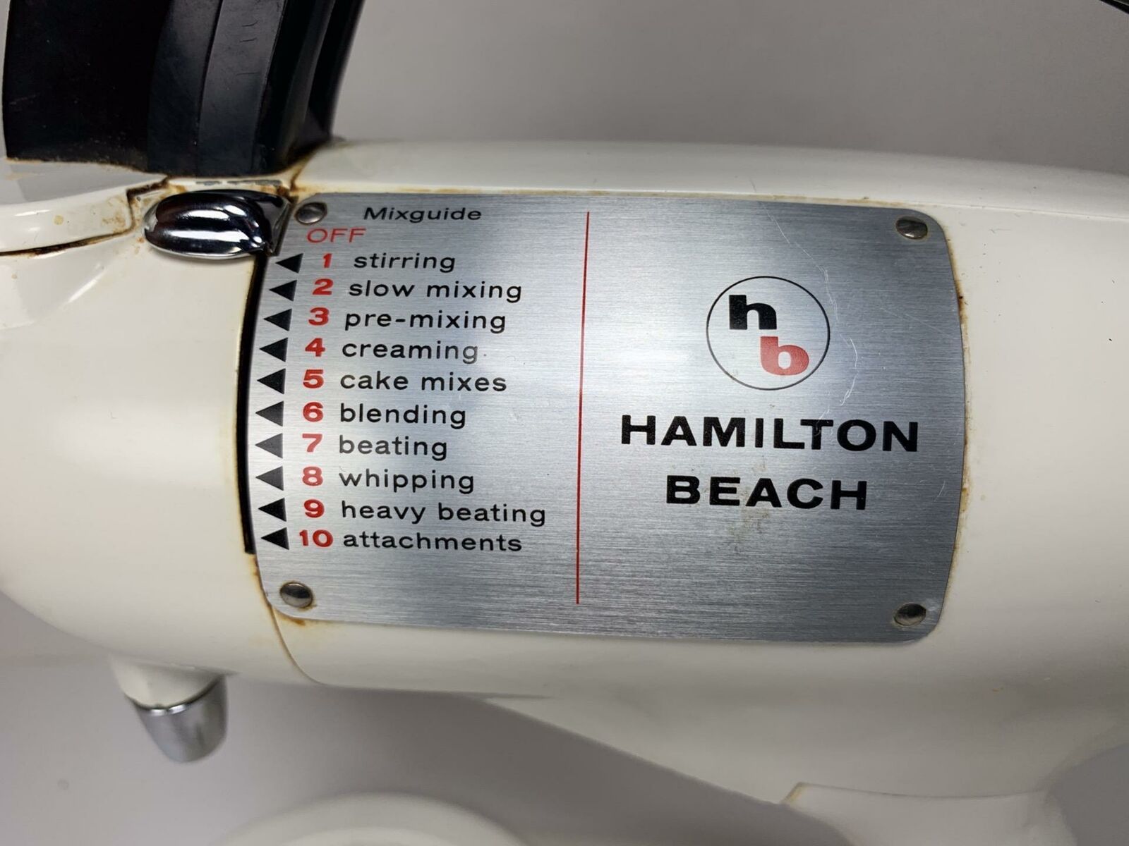 Vintage 1938 HAMILTON BEACH Stand Mixer REPLACEMENT Part Nice & Clean