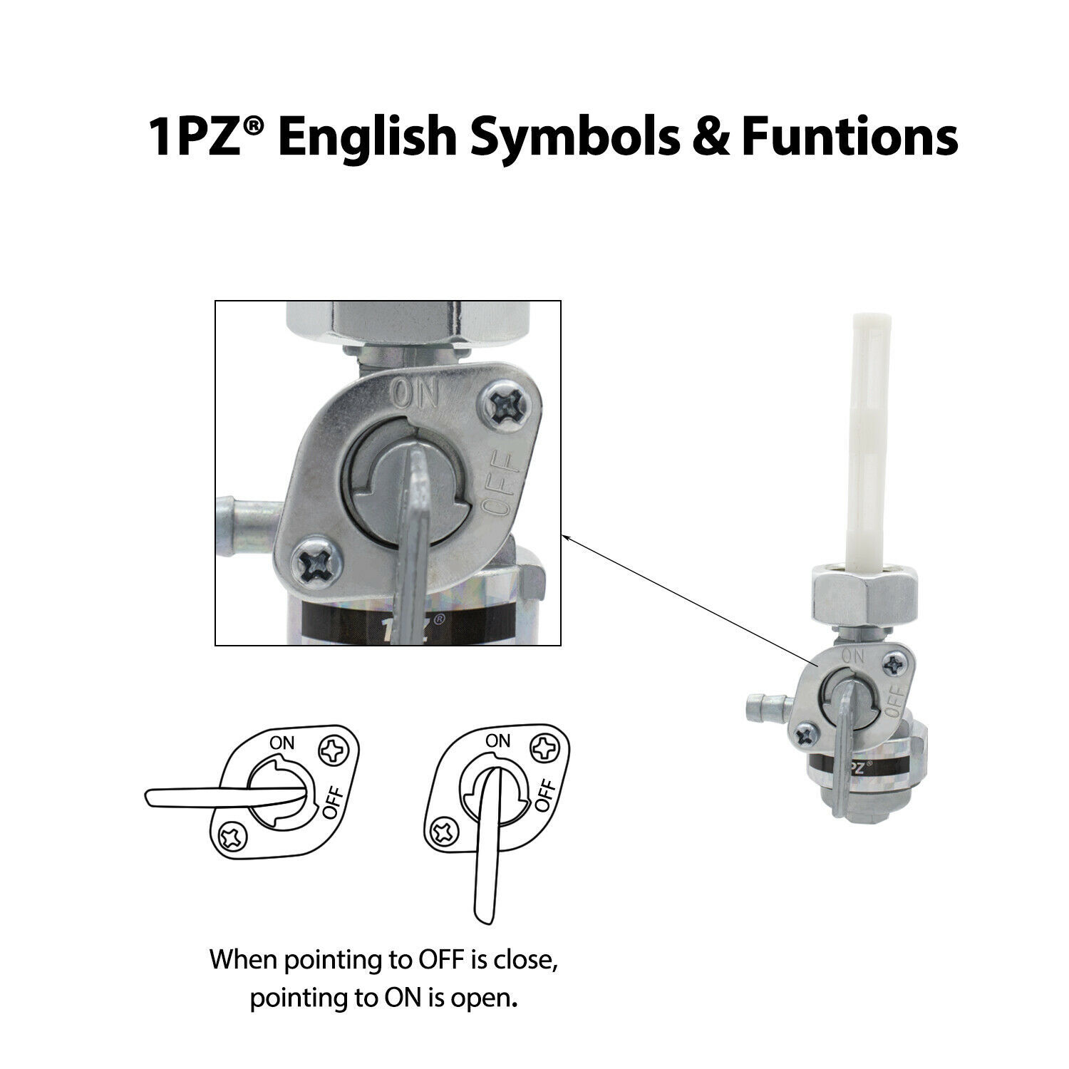 Fuel Shutoff Valve Petcock For Prosource 1000/2000 Watt Generator – Gardenrepairexperts