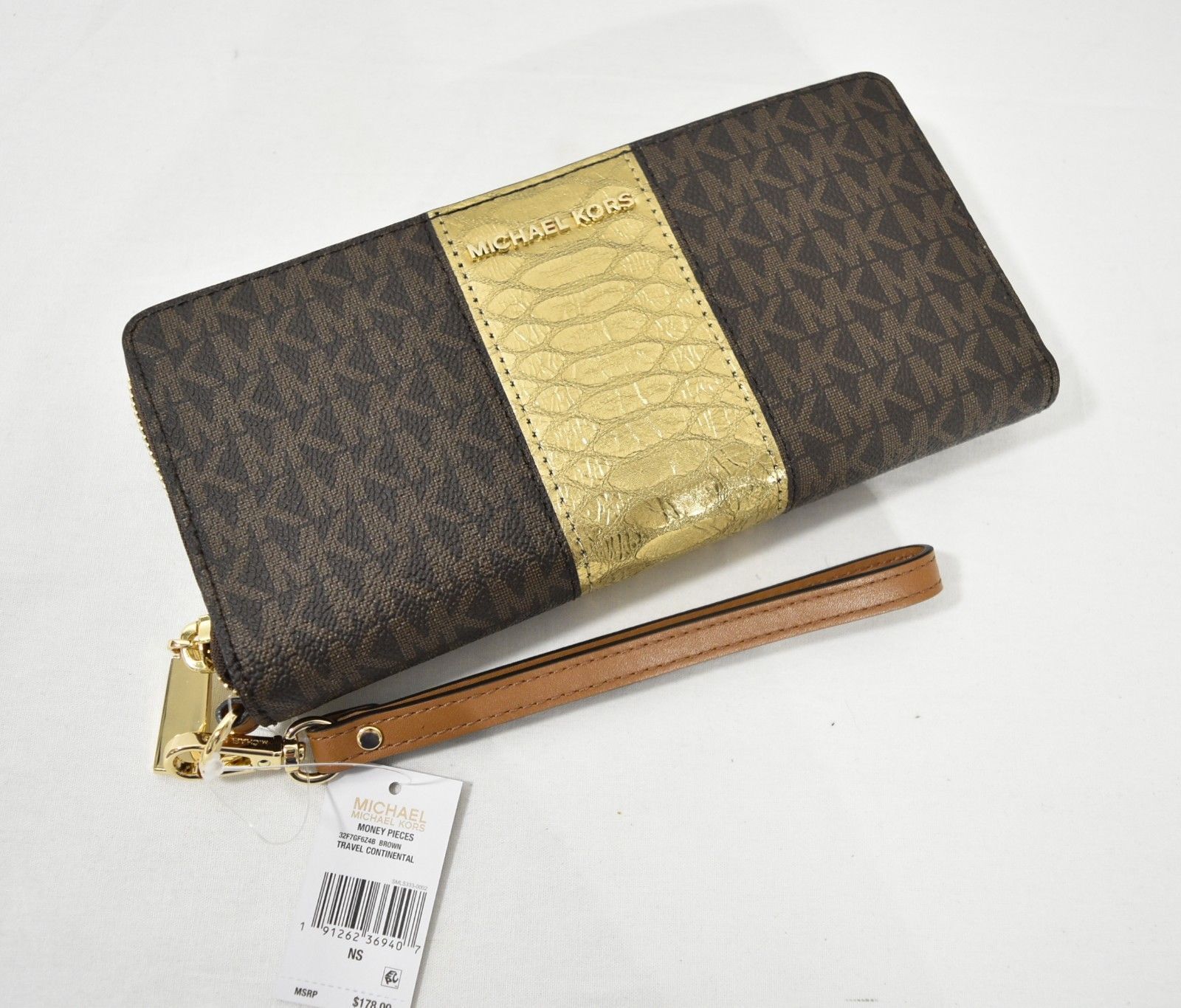 michael kors money pieces travel continental wallet