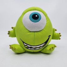Disney Parks Monsters Inc Mike Wazowski Pellet Plush Stuffed Toy 8.50 in Green - $14.46