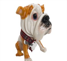 Little Paws Bulldog Bruno Dog Figurine Sculpted Pet 351-LP-BRU Humorous Face