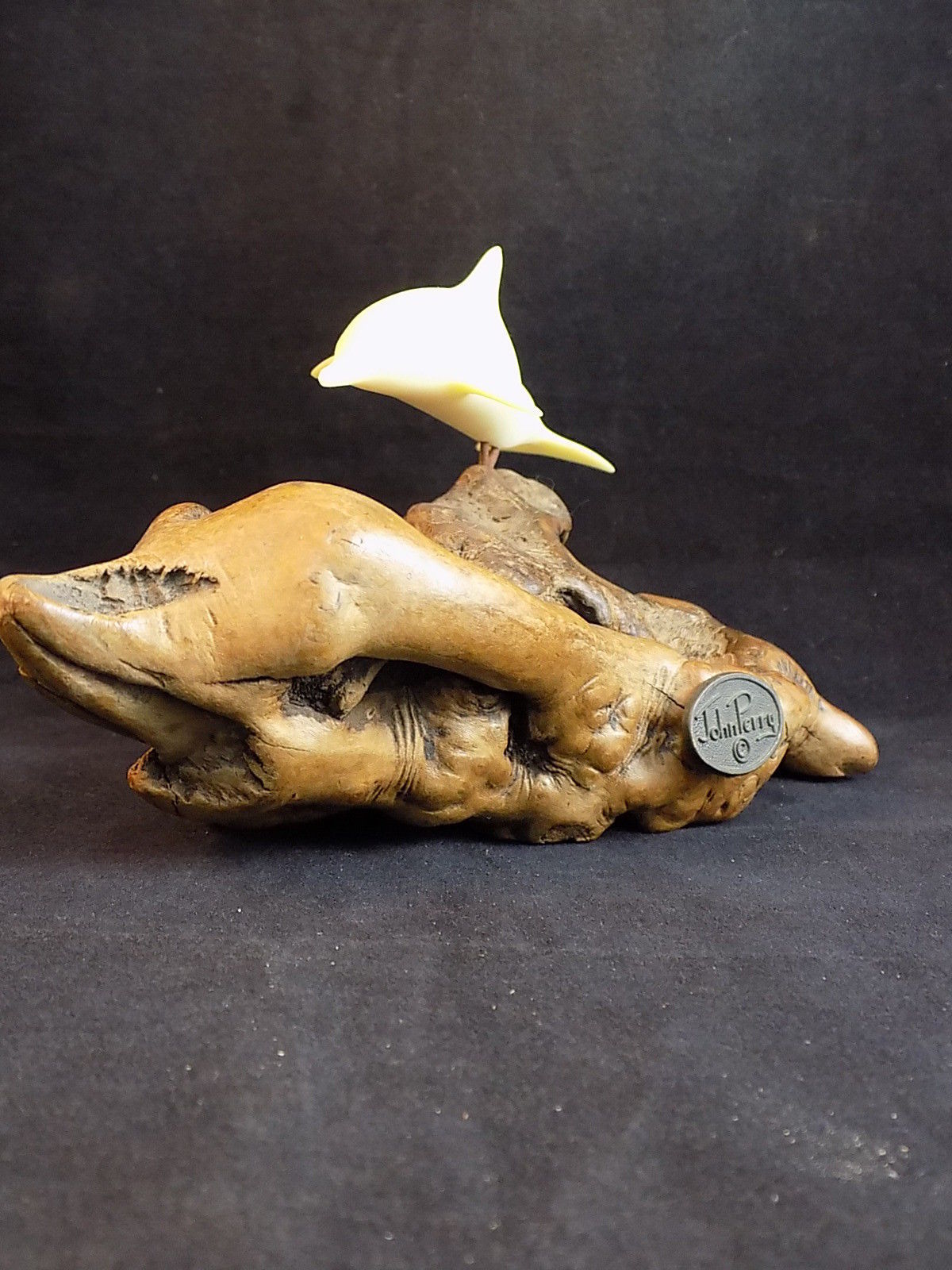 john perry dolphin figurine