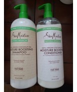 Shea Moisture Boosting Shampoo And Conditioner Natural Infusion, 34 Fl O... - $35.95