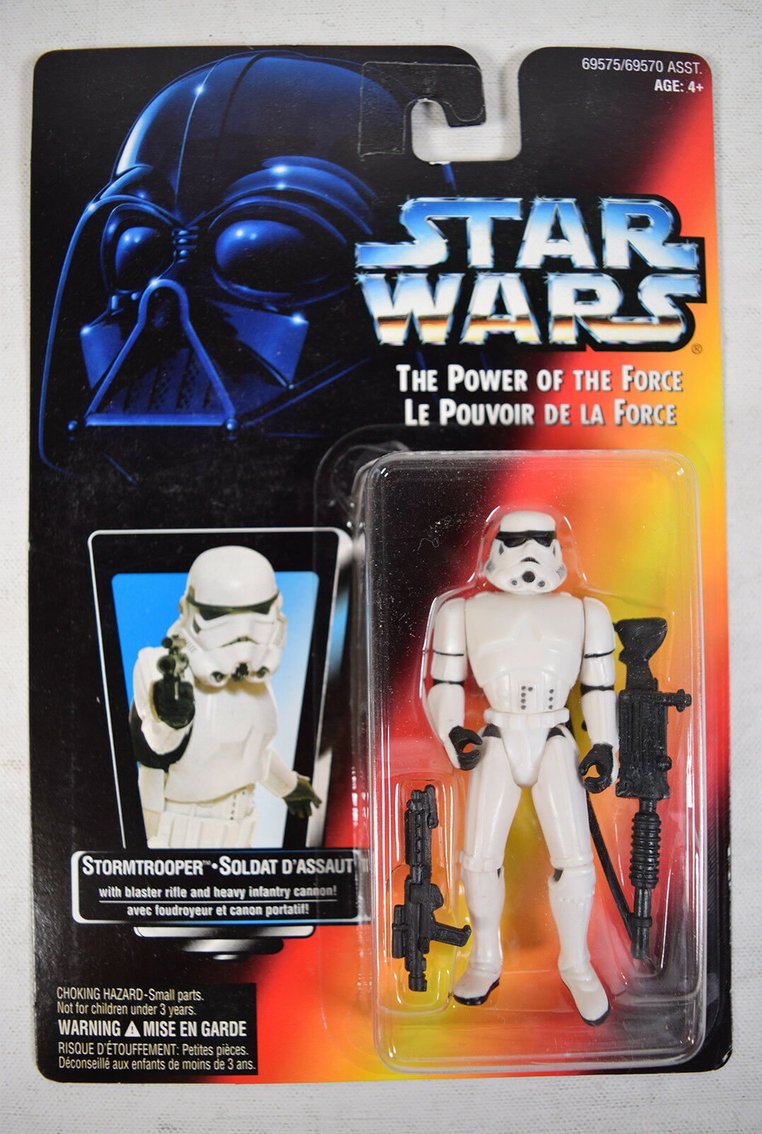 1996 Kenner Star Wars POTF Lando Calrissian NIB Red Card 3.75/"